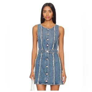 Re/Done Blue Denim Dress